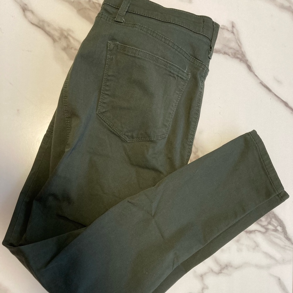 LLR Skinny Green Jeans size 30 EUC